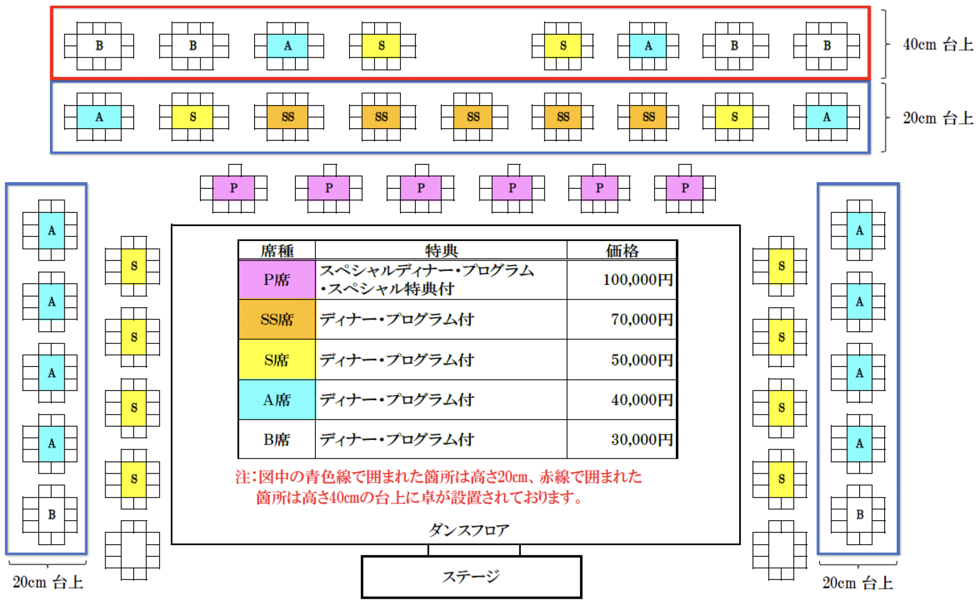 座席図